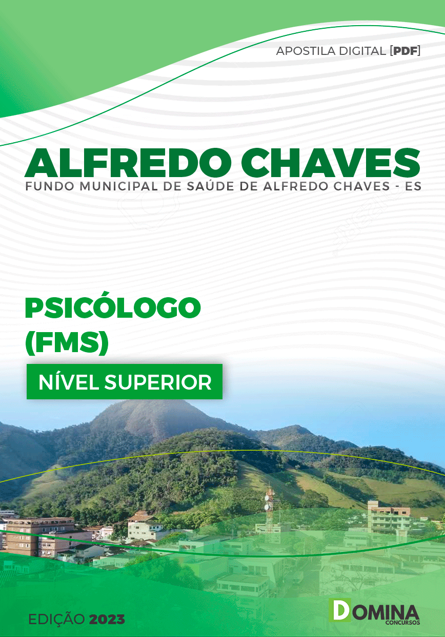 Apostila FMS Alfredo Chaves ES 2023 Psicólogo