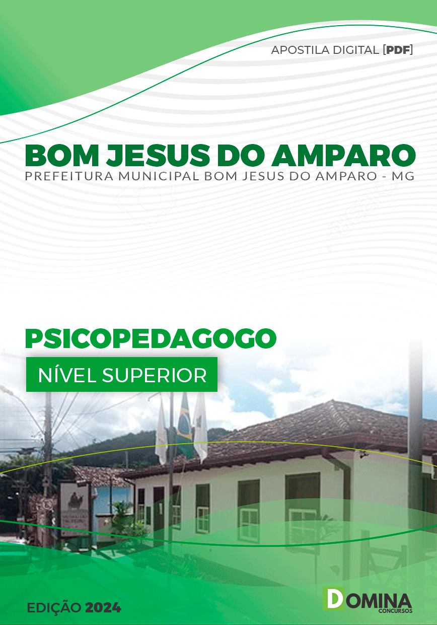 Pref Bom Jesus do Amparo MG 2024 Professor Educação Infantil