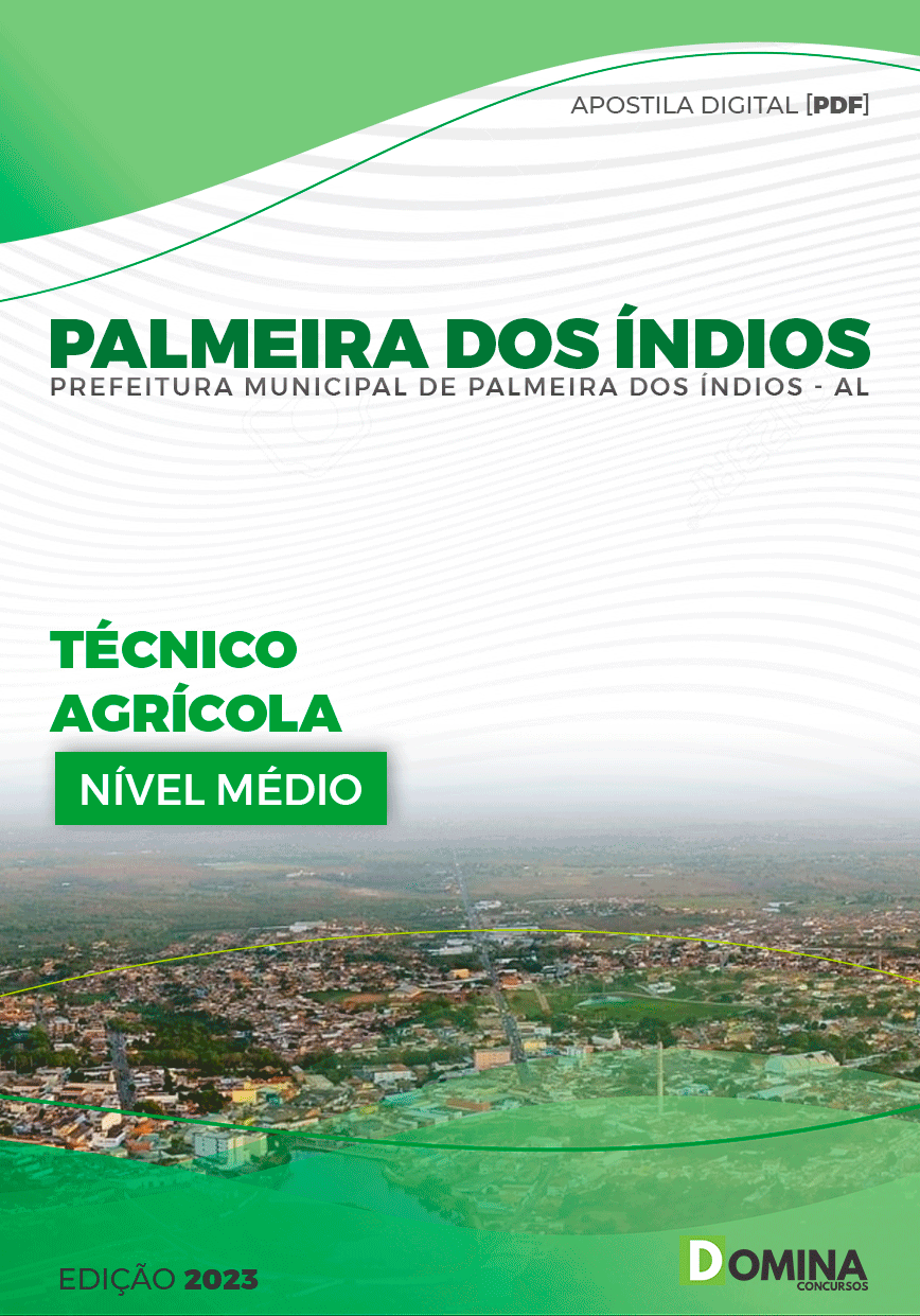 Apostila Pref Palmeira dos Índios AL 2023 Técnico Agrícola