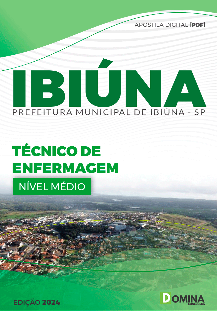 Apostila Pref Ibiúna SP 2024 Técnico de Enfermagem