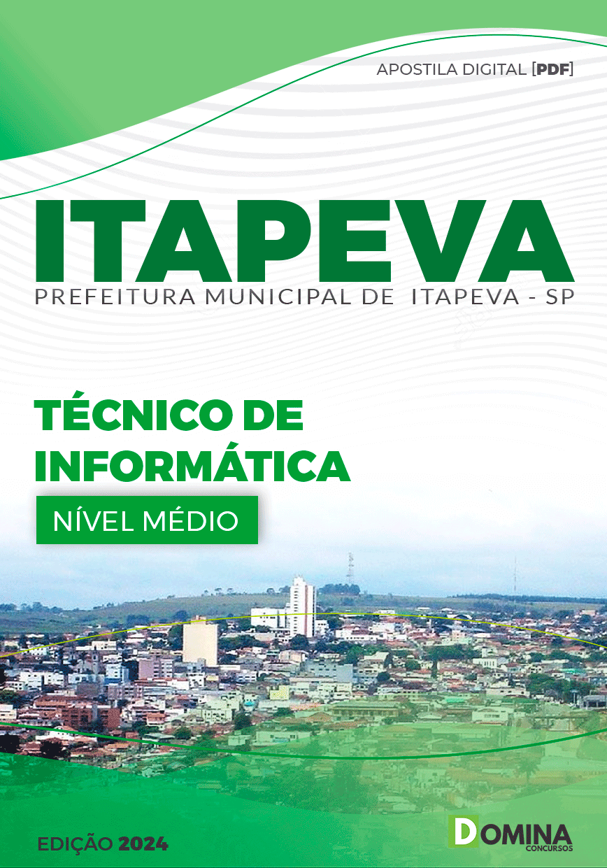 Apostila Pref Itapeva SP 2024 Técnico de Informática