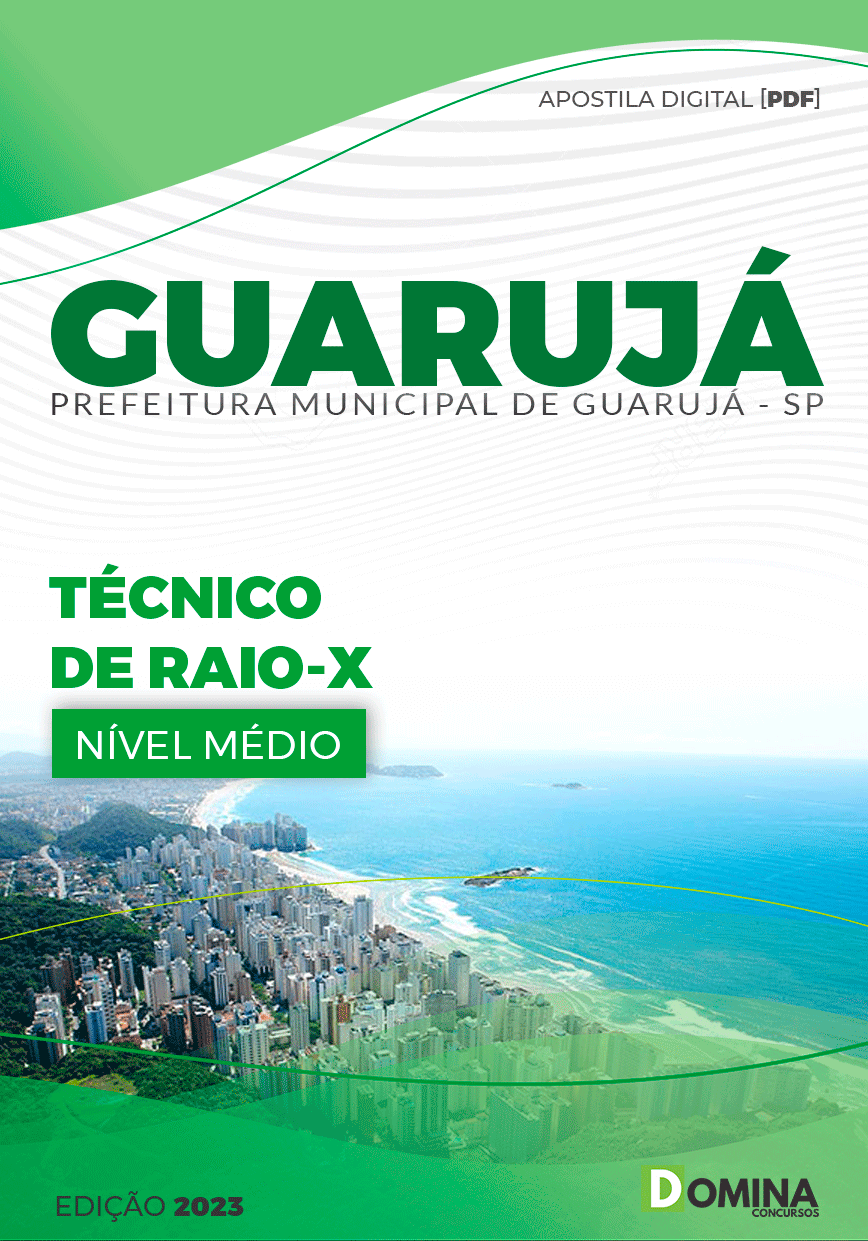Apostila Pref Guarujá SP 2023 Técnico Raio X
