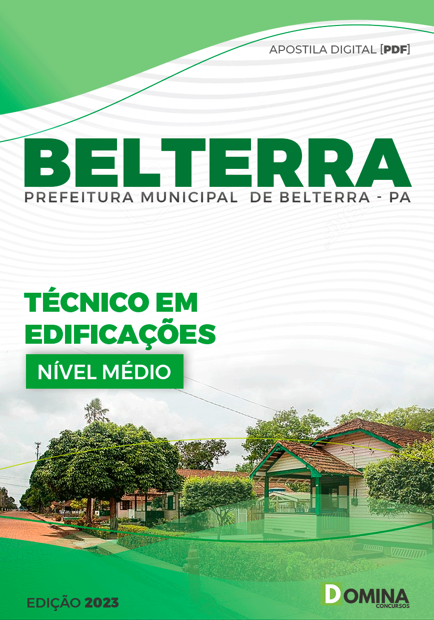 Apostila Concurso Pref Belterra PA 2023 Técnico Edificações