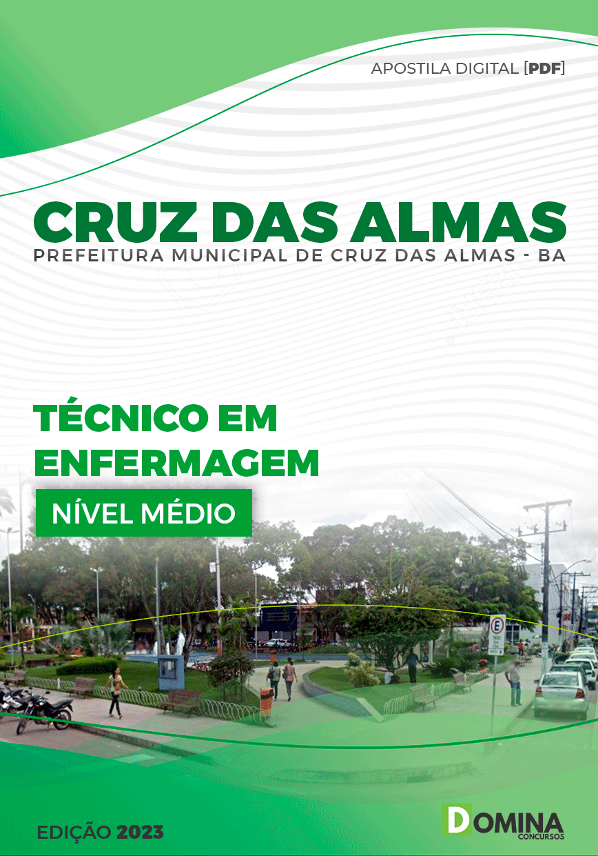 Apostila Pref Cruz das Almas BA 2023 Técnico em Enfermagem