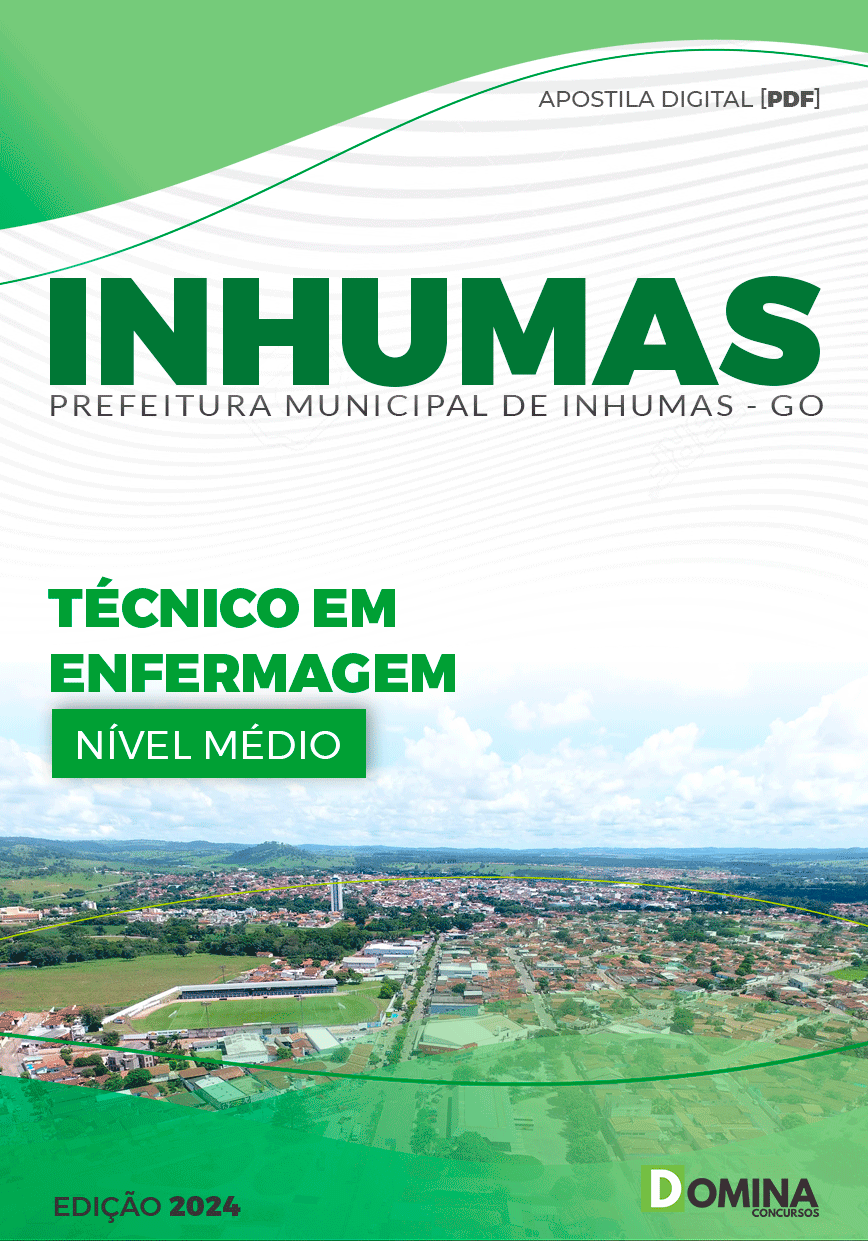 Apostila Pref Inhumas GO 2024 Técnico em Enfermagem