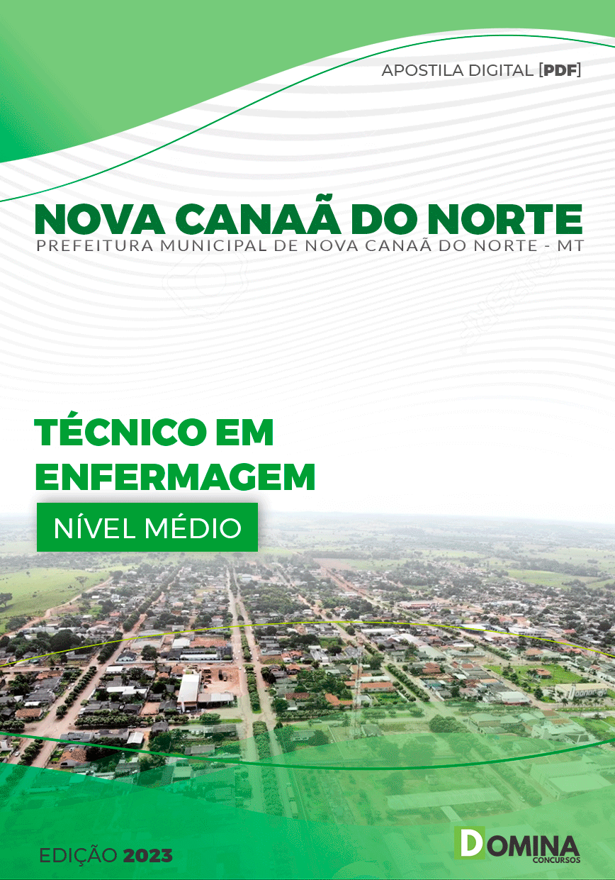 Pref Nova Canaã do Norte MT 2023 Técnico em Enfermagem