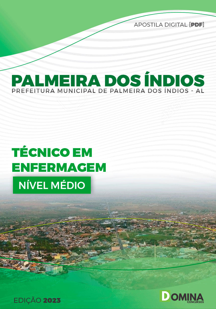 Apostila Pref Palmeira dos Índios AL 2023 Técnico Enfermagem