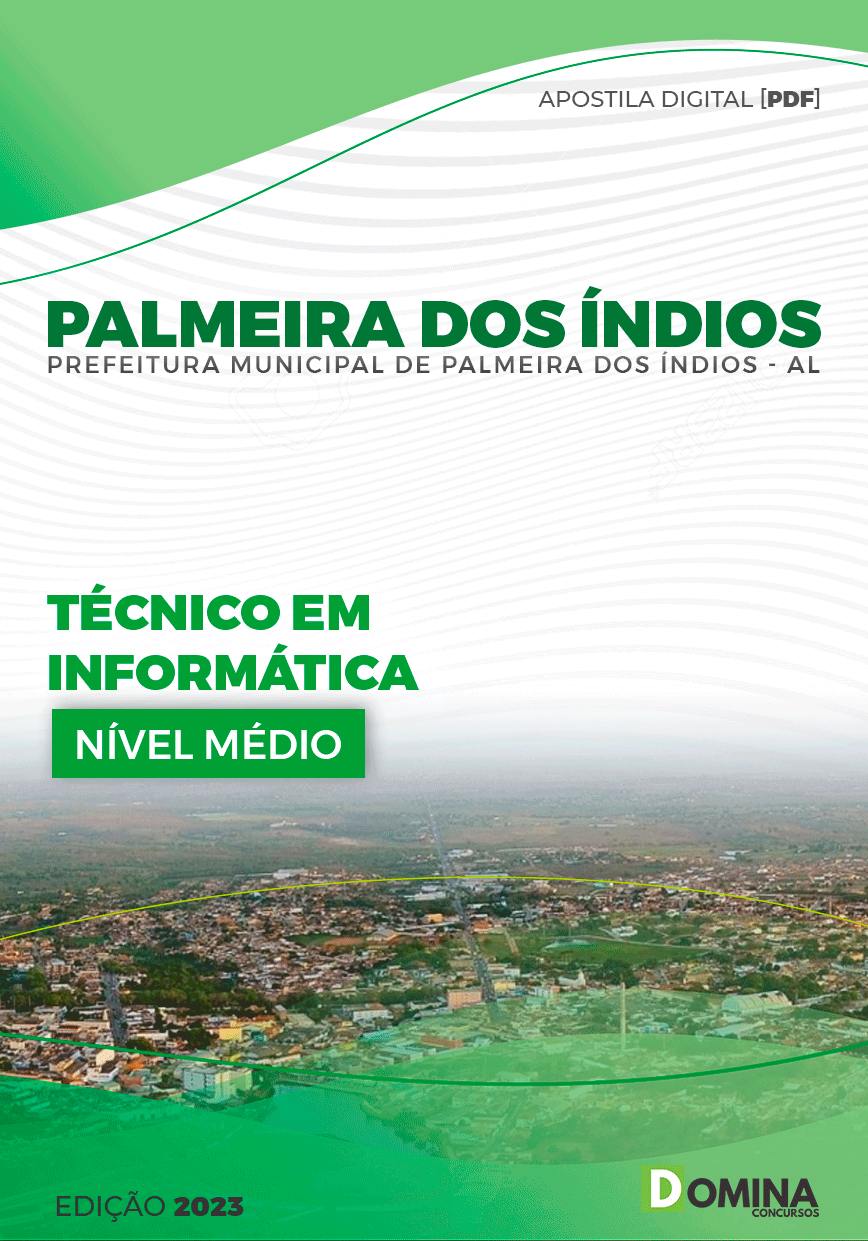 Apostila Pref Palmeira dos Índios AL 2023 Técnico Informática