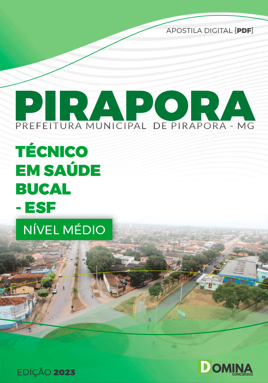 Apostila Pref Pirapora MG 2023 Técnico em Saúde Bucal ESF