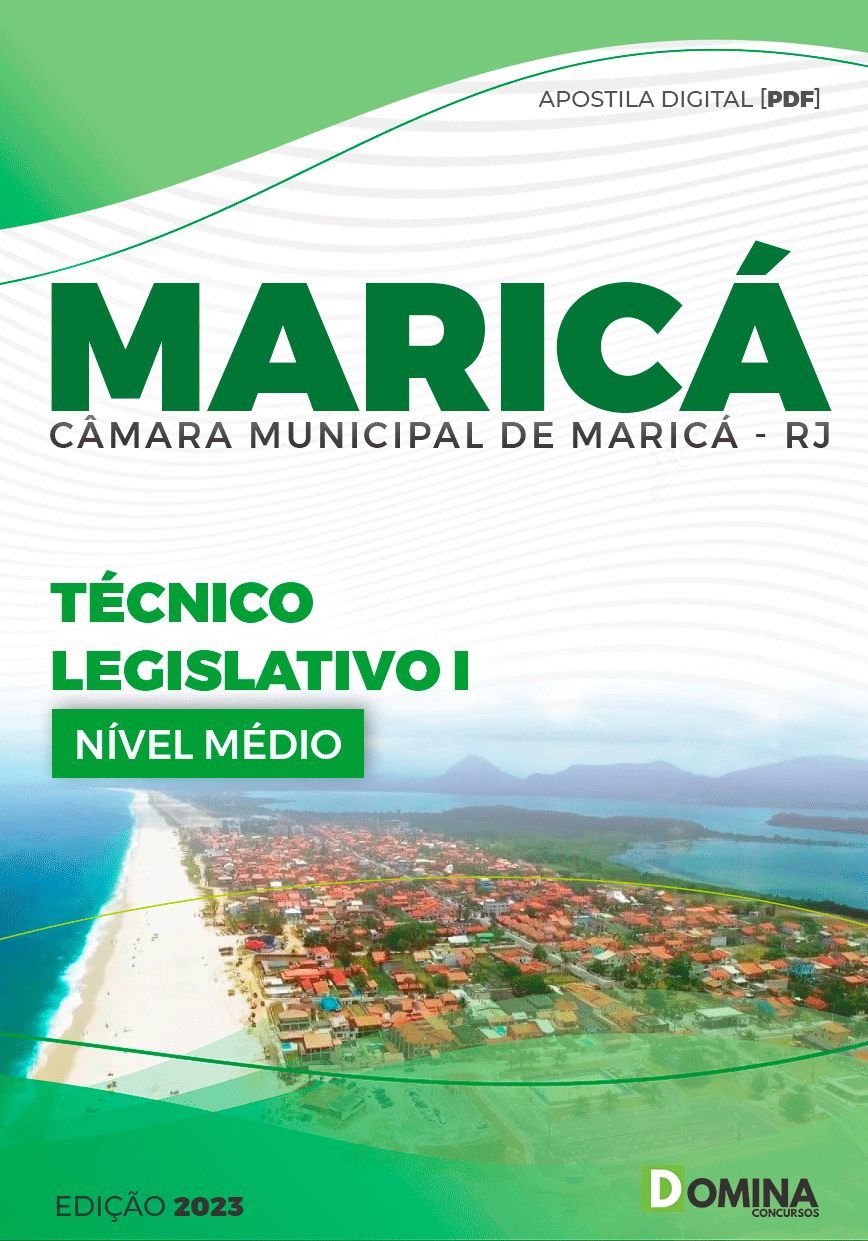 Apostila Câmara Maricá RJ 2023 Técnico Legislativo