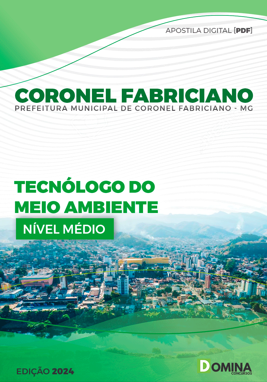 Pref Coronel Fabriciano MG 2024 Tecnólogo do Meio Ambiente
