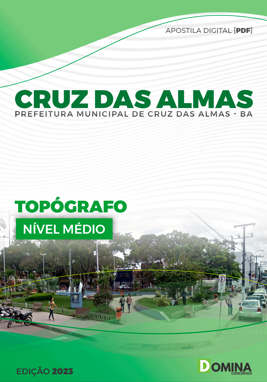 Apostila Pref Cruz das Almas BA 2023 Topógrafo