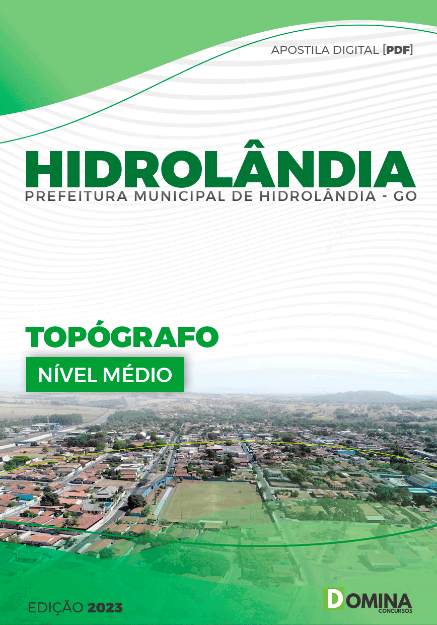 Apostila Pref Hidrolândia Go 2023 Topógrafo