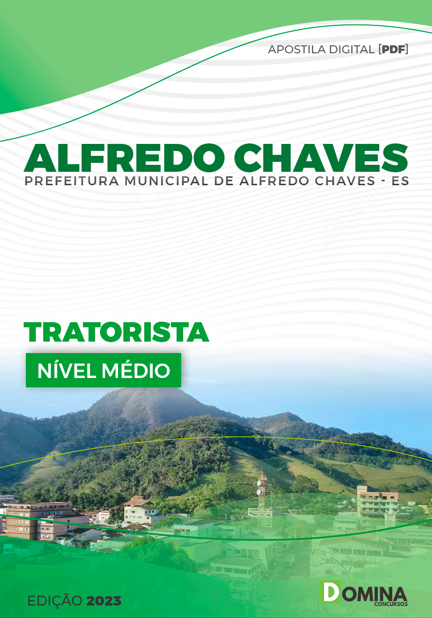 Apostila Pref Alfredo Chaves ES 2023 Tratorista