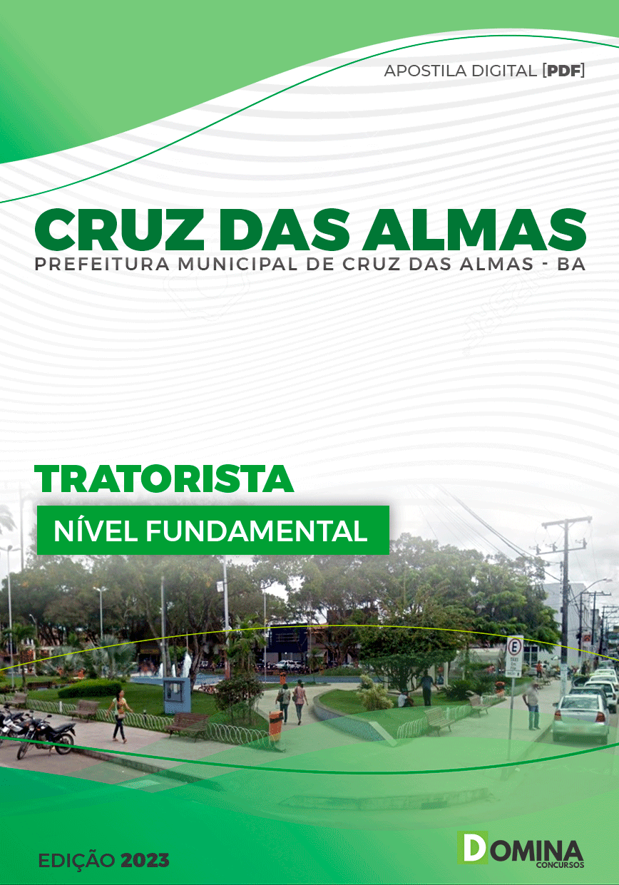 Apostila Pref Cruz das Almas BA 2023 Tratorista
