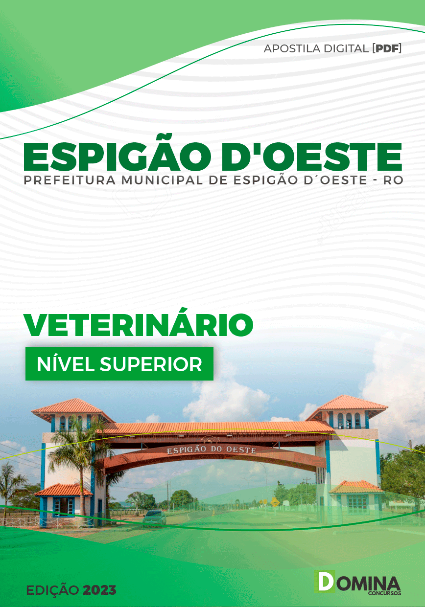 Apostila Pref Espigão D’oeste RO 2023 Veterinário