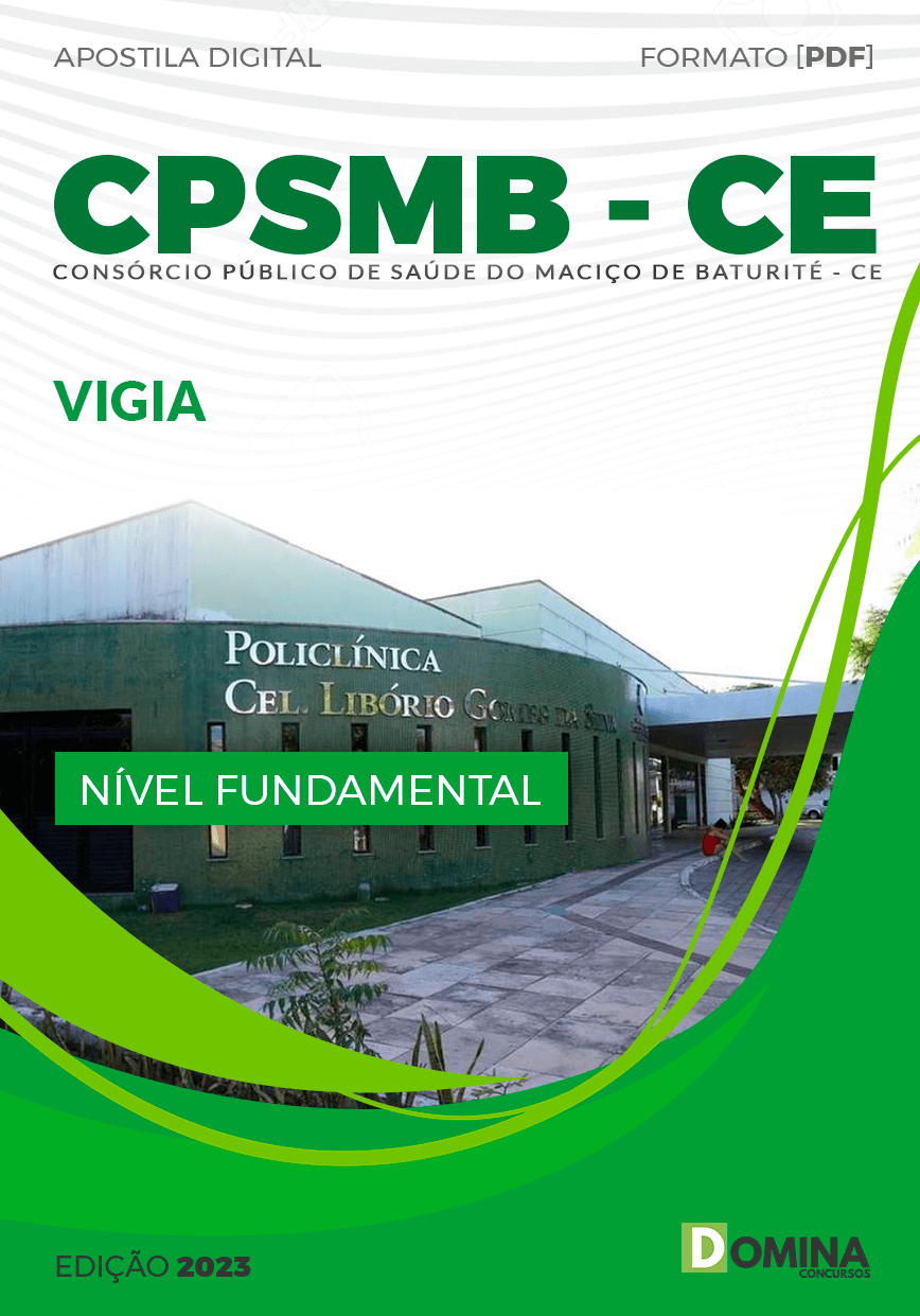Apostila Concurso CPSMB CE 2023 Vigia