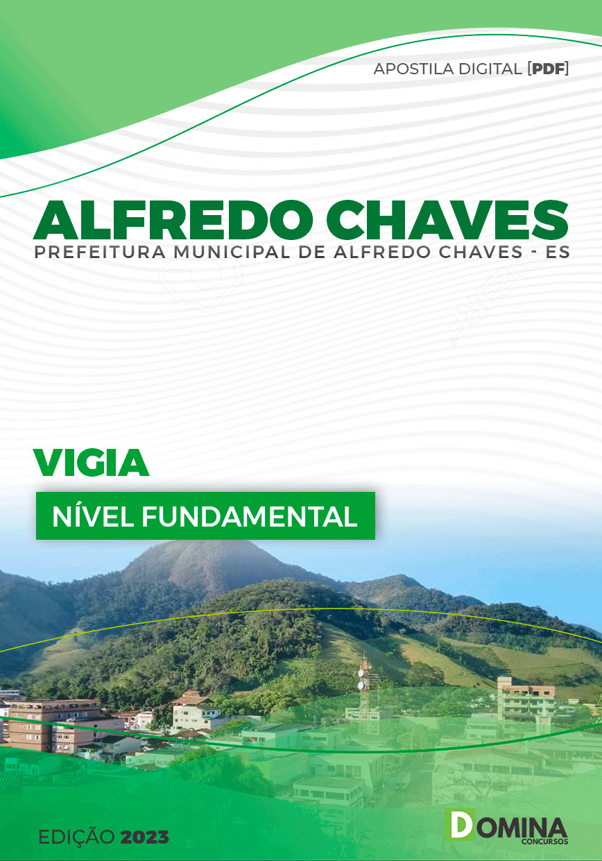 Apostila Pref Alfredo Chaves ES 2023 Vigia