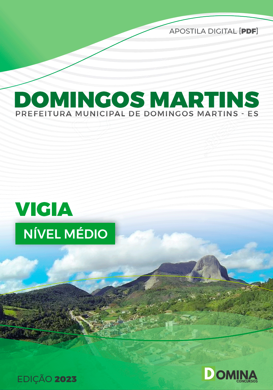 Apostila Pref Domingos Martins ES 2023 Vigia