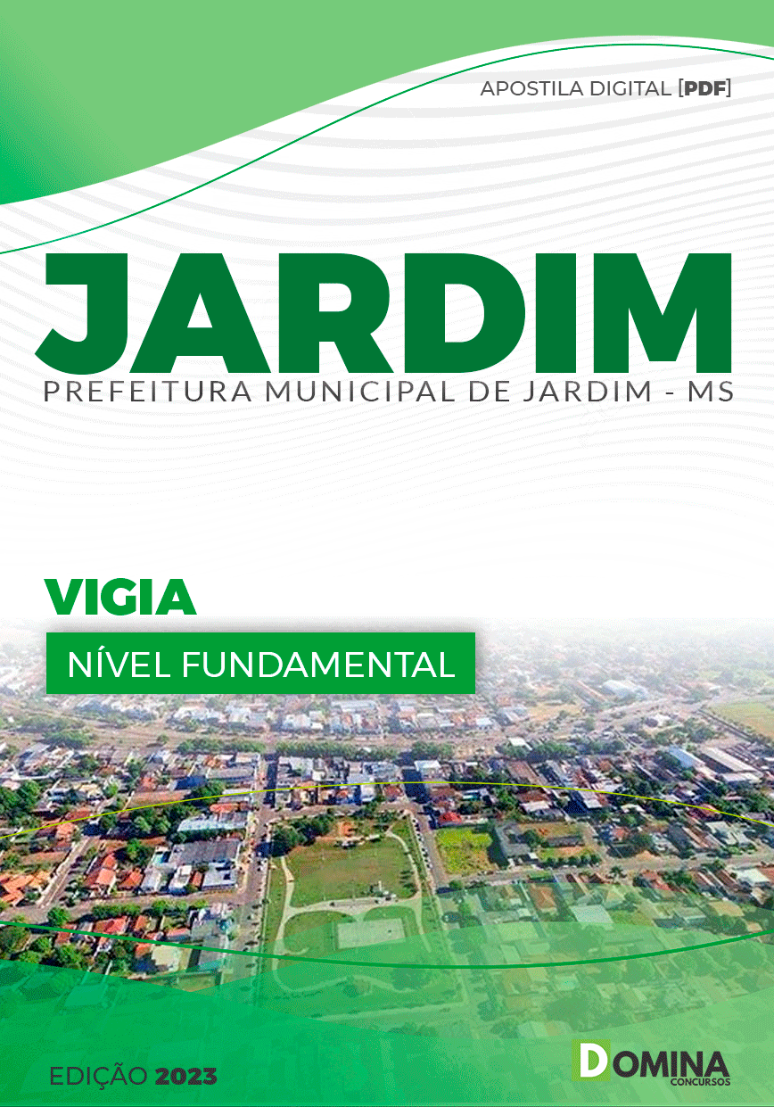 Apostila Concurso JARDIM MS 2023 Vigia