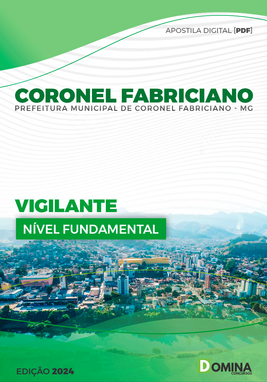 Pref Coronel Fabriciano MG 2024 Vigilante