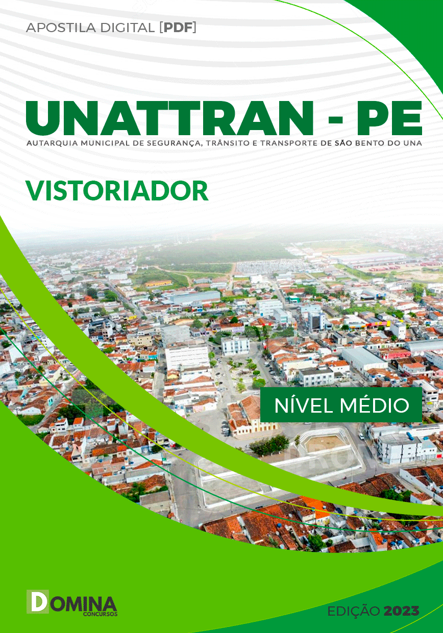 Apostila UNATTRAN São Bento do Una PE 2023 Vistoriador