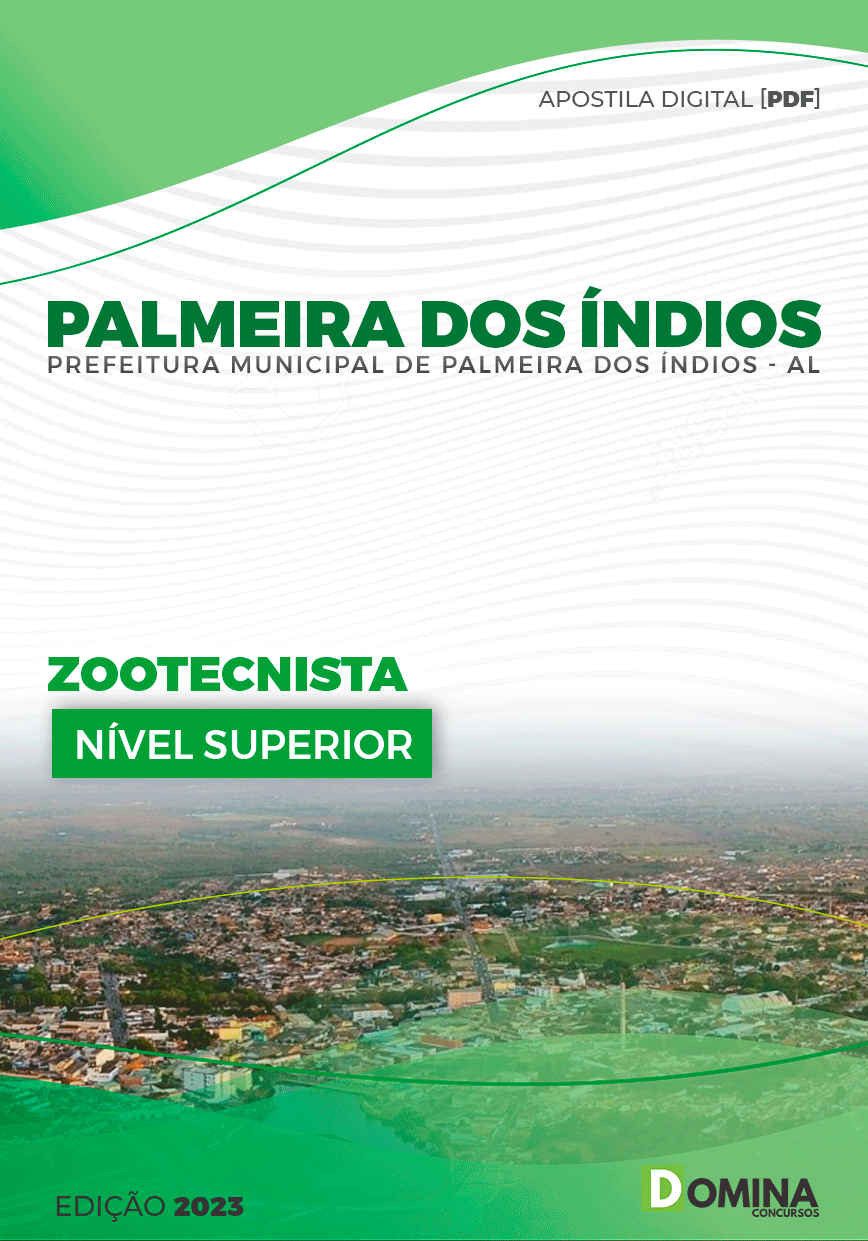 Apostila Pref Palmeira dos Índios AL 2023 Zootecnista