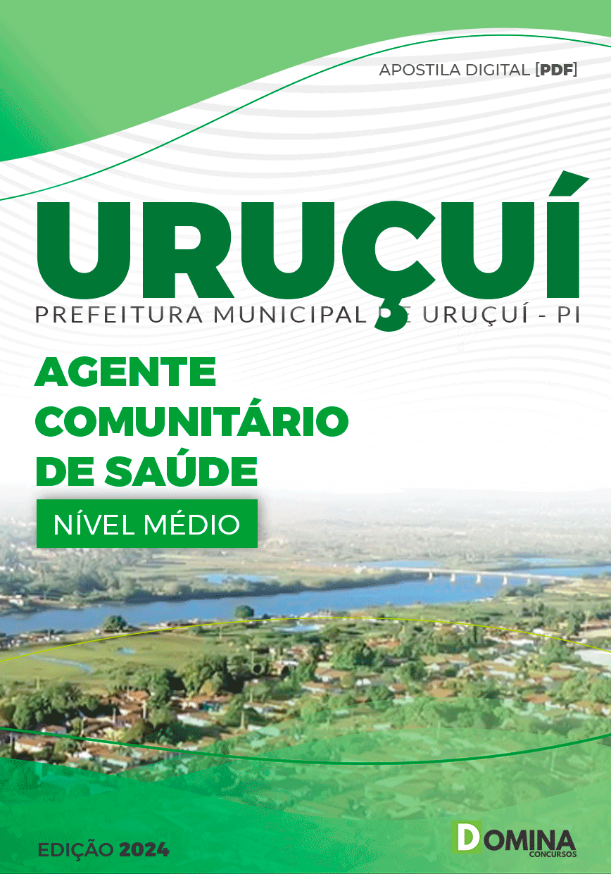 Apostila Pref Uruçuí PI 2024 Agente Comunitário de Saúde