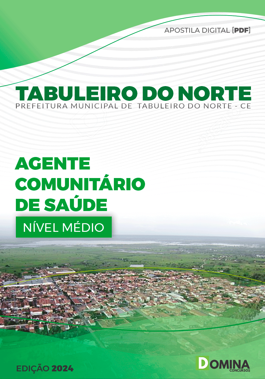 Apostila Pref Tabuleiro do Norte CE 2024 Agente Comunitário Saúde