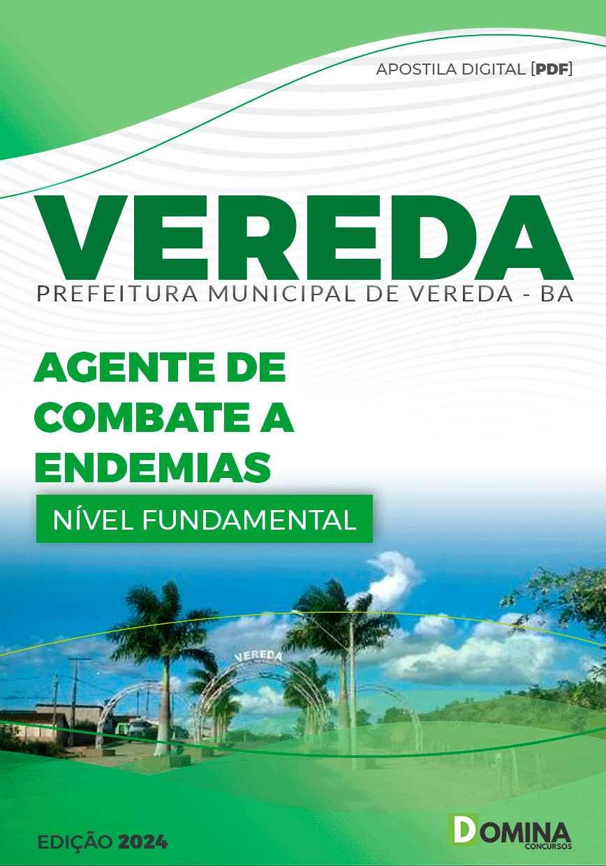 Apostila Concurso Pref Vereda BA 2024 Agente Combate Endemias
