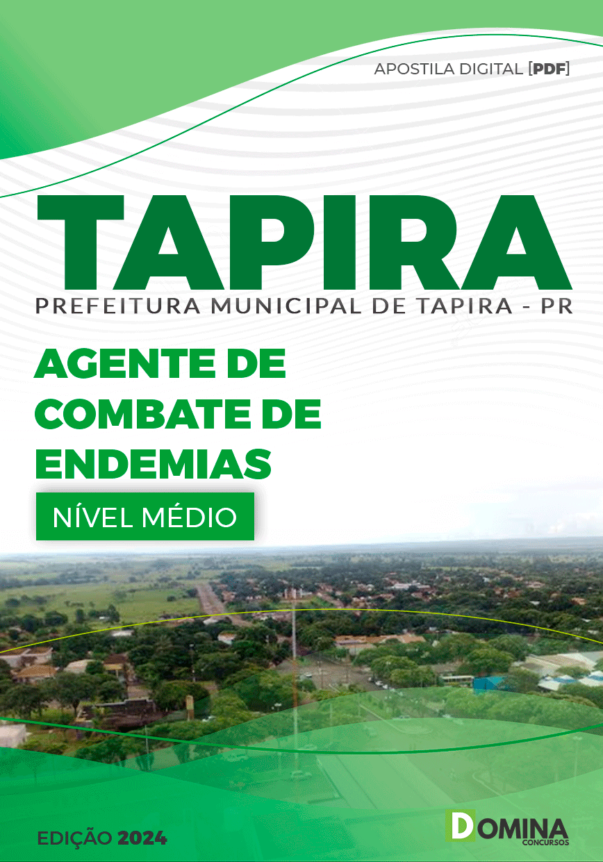 Apostila Concurso Pref Tapira PR 2024 Agente Combate Endemias