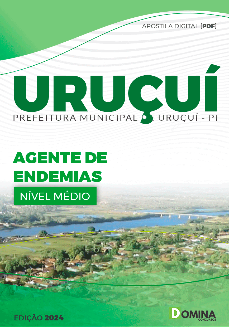 Apostila Pref Uruçuí PI 2024 Agente de Endemias