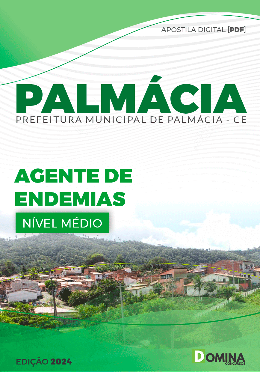 Apostila Concurso Pref Palmácia CE 2024 Agente Combate Endemias