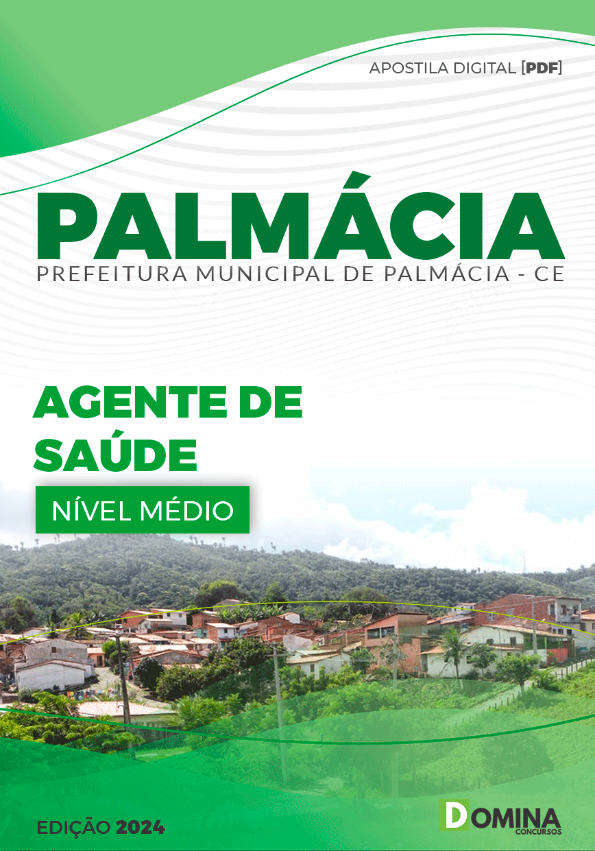Apostila Concurso Pref Palmácia CE 2024 Agente Comunitário Saúde