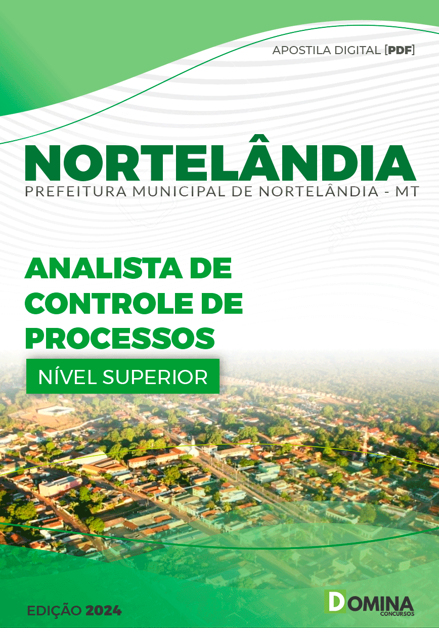 Pref Nortelândia MT 2024 Analista de Controle de Processos