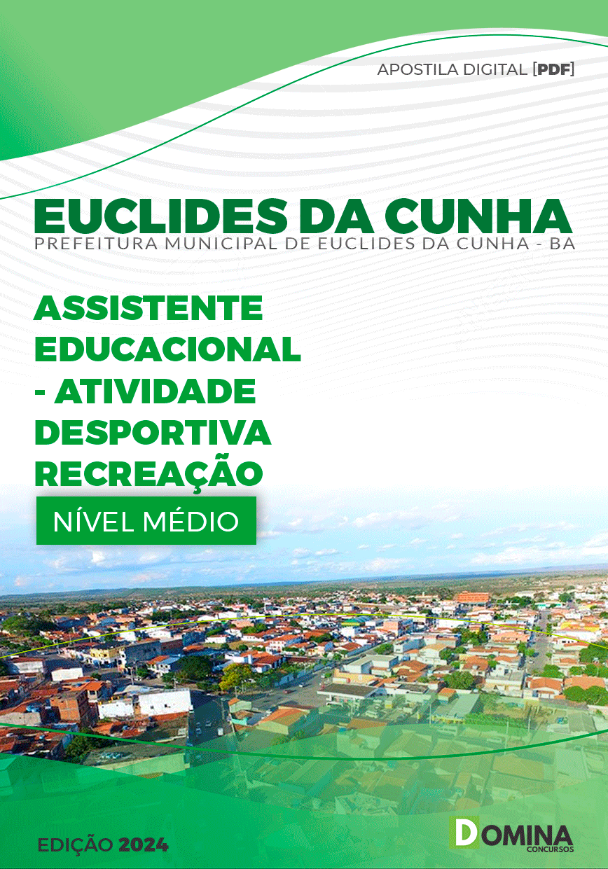 Pref Euclides da Cunha BA 2024 AE Atividade Desportiva Recreação