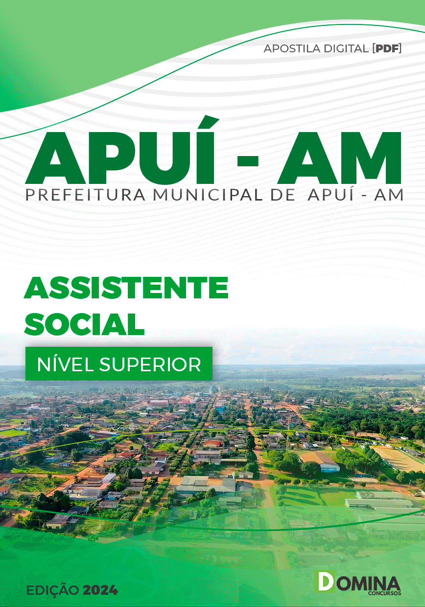 Apostila Concurso Pref Apuí AM 2024 Assistente Social