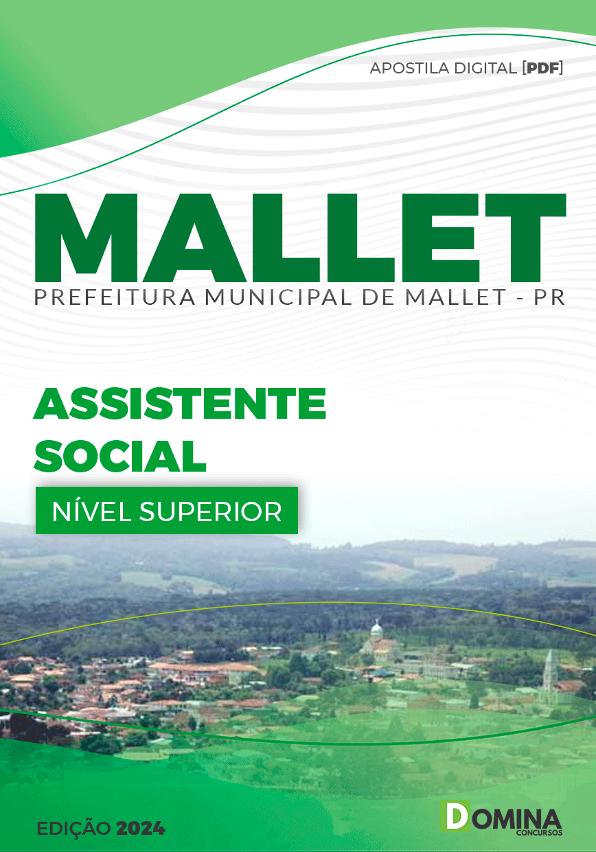 Apostila Pref Mallet PR 2024 Assistente Social