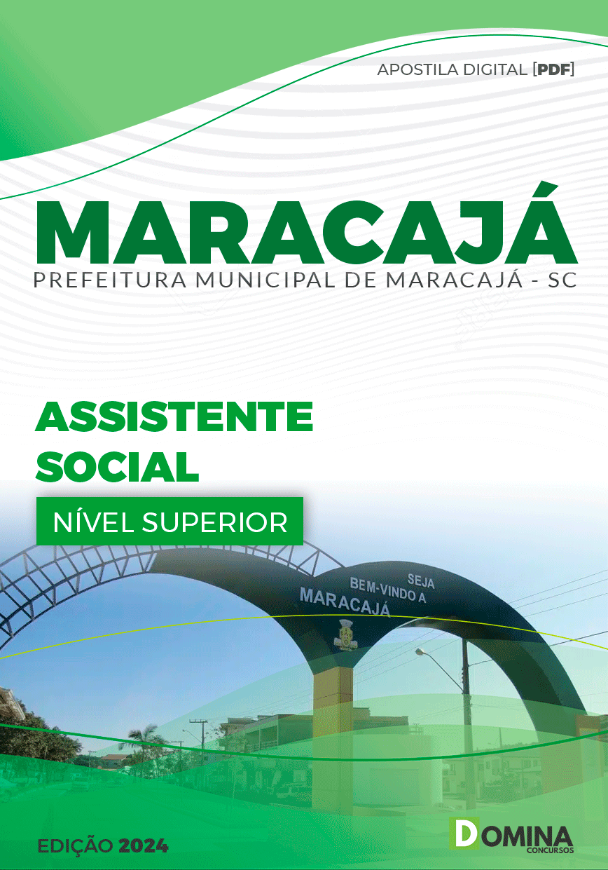 Apostila Concurso Pref Maracajá SC 2024 Assistente Social