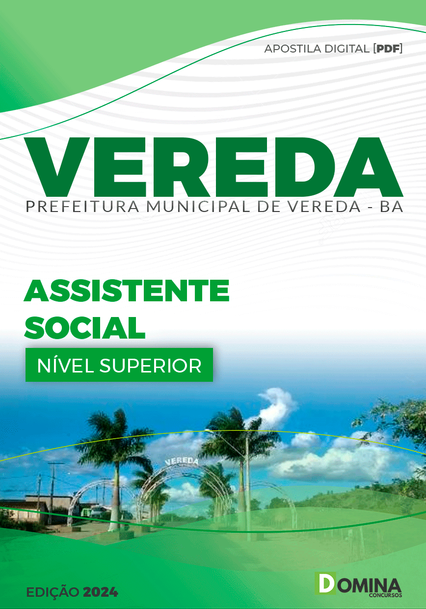 Apostila Pref Vereda BA 2024 Assistente Social