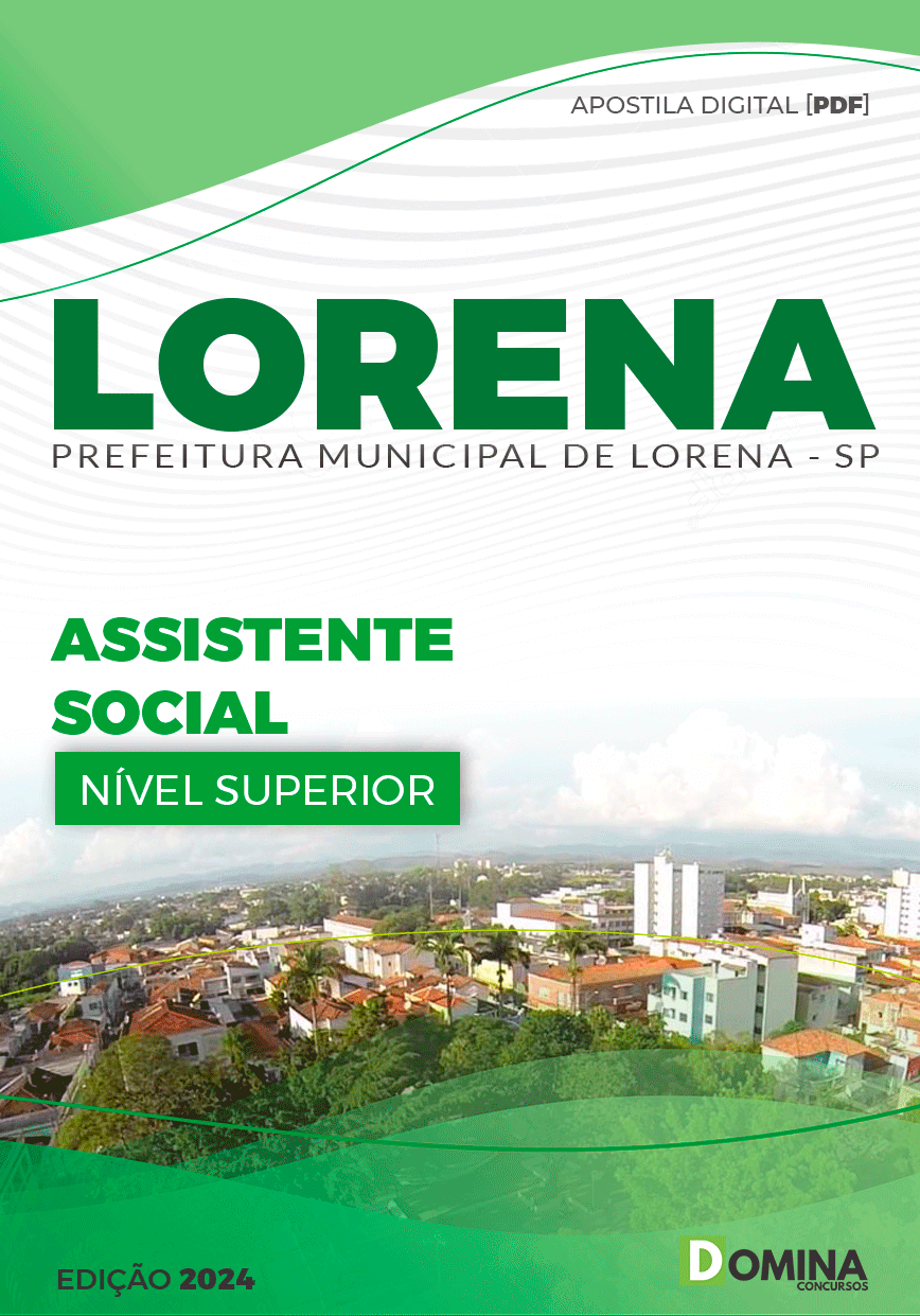 Apostila Pref Lorena SP 2024 Assistente Social