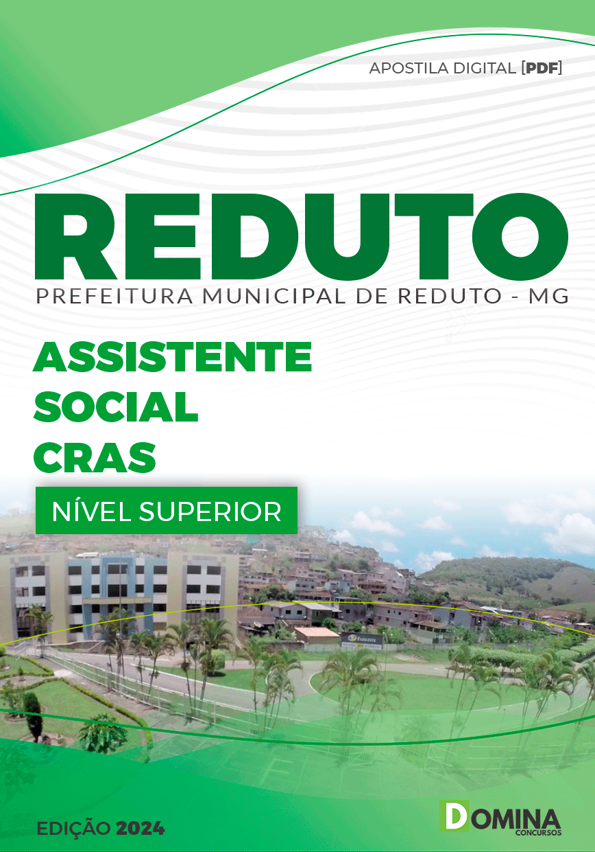Apostila Pref Reduto MG 2024 Assistente Social CRAS