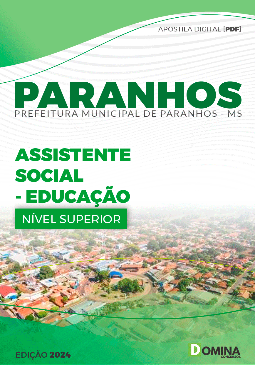 Apostila Pref Paranhos MS 2024 Assistente Social