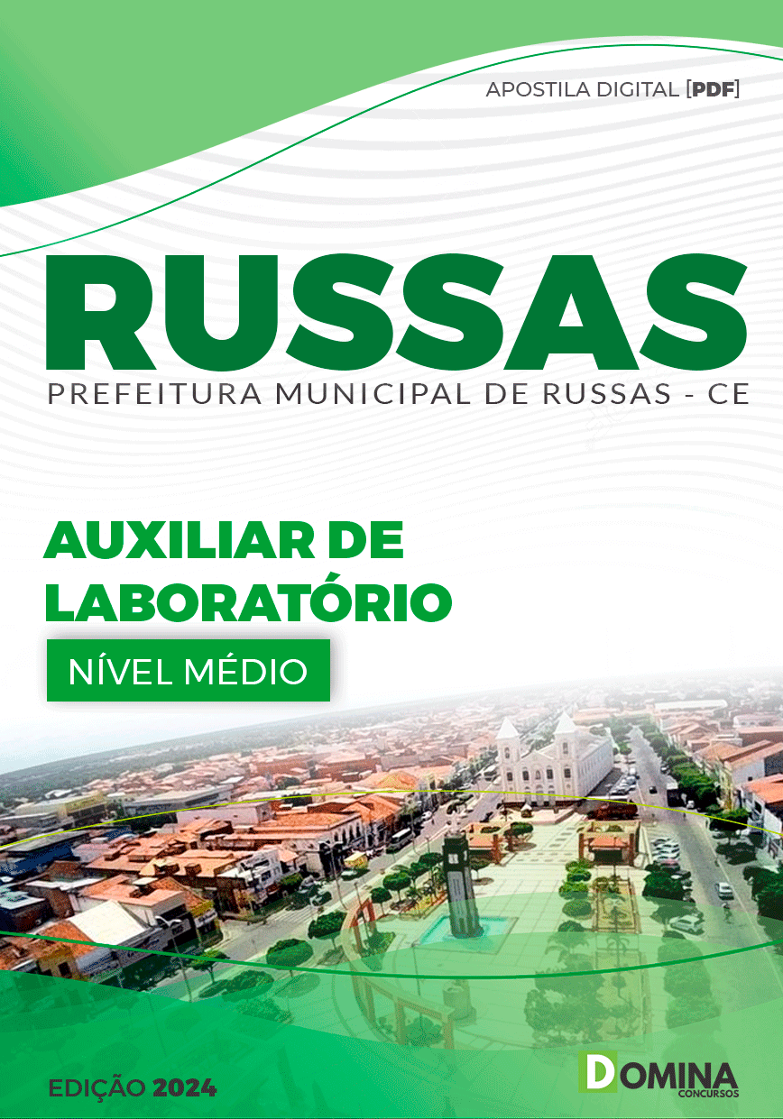 Concurso Público Pref Russas CE 2024 Auxiliar Laboratório