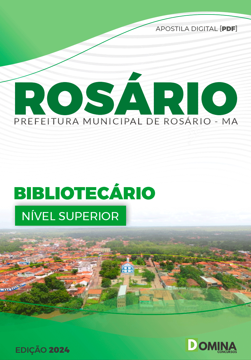 Apostila Pref Rosário MA 2024 Bibliotecário