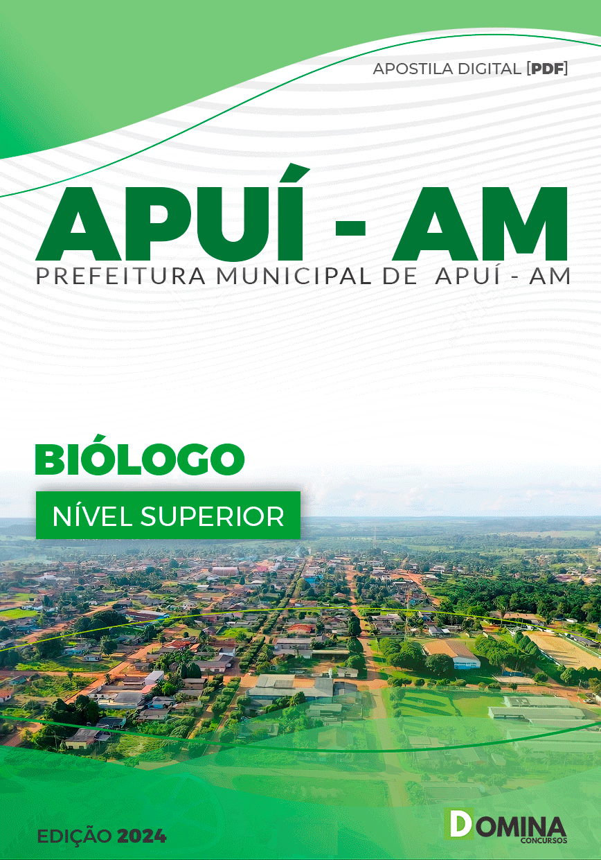 Apostila Concurso Pref Apuí AM 2024 Biólogo