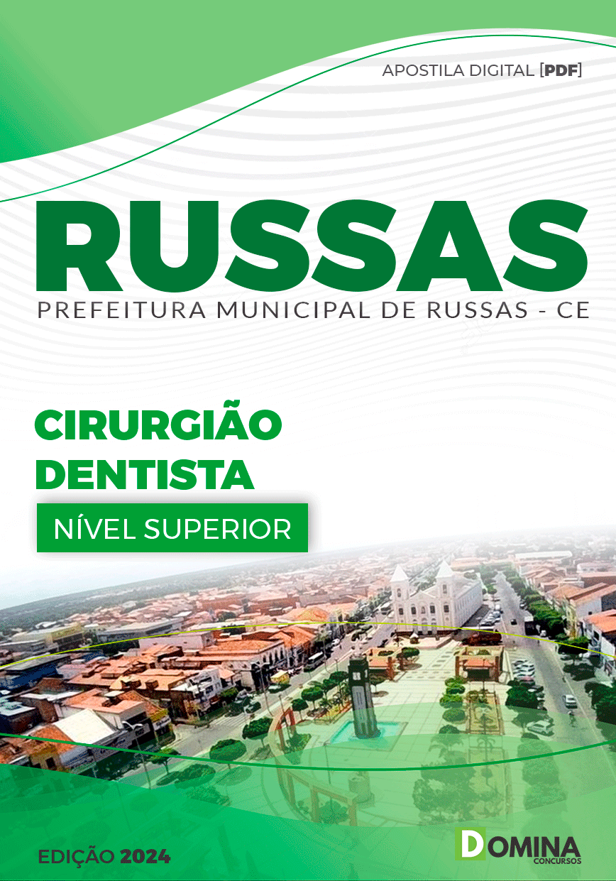 Concurso Pref Russas CE 2024 Cirurgião Dentista