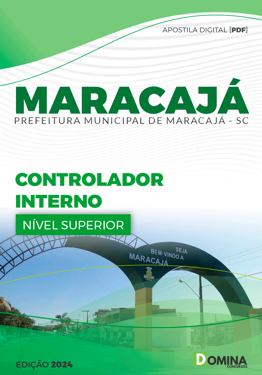 Apostila Concurso Pref Maracajá SC 2024 Controlador Interno