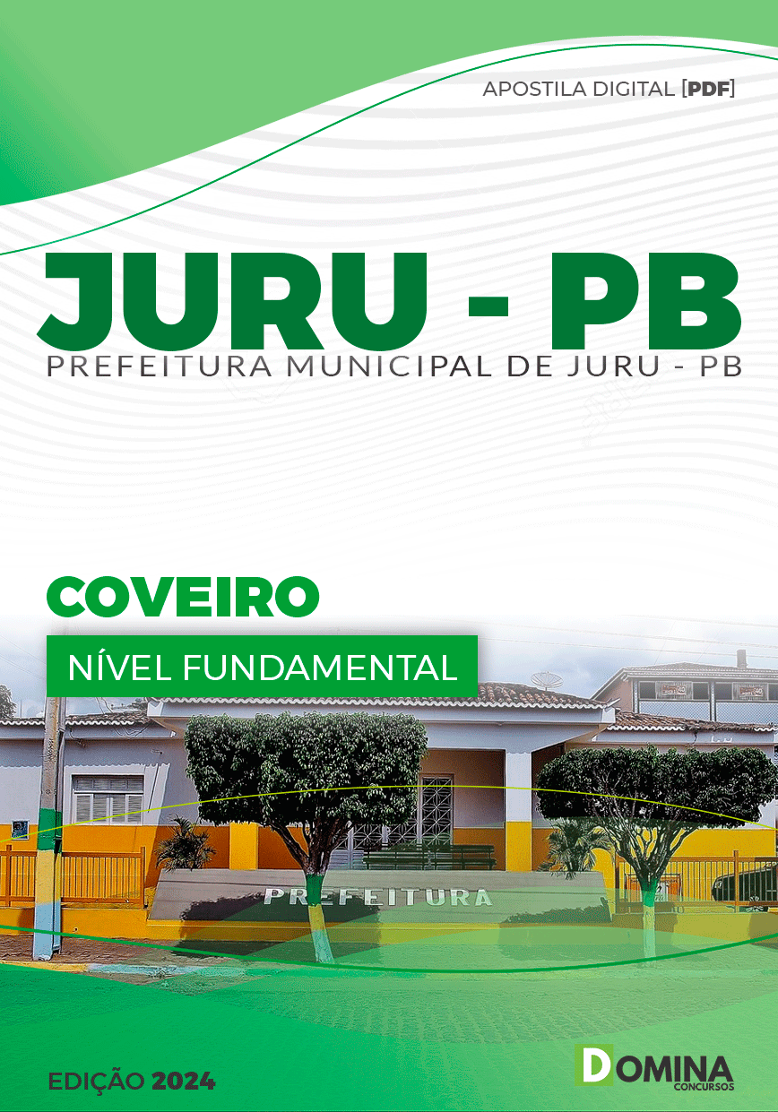 Apostila Concurso Pref Juru PB 2024 Coveiro