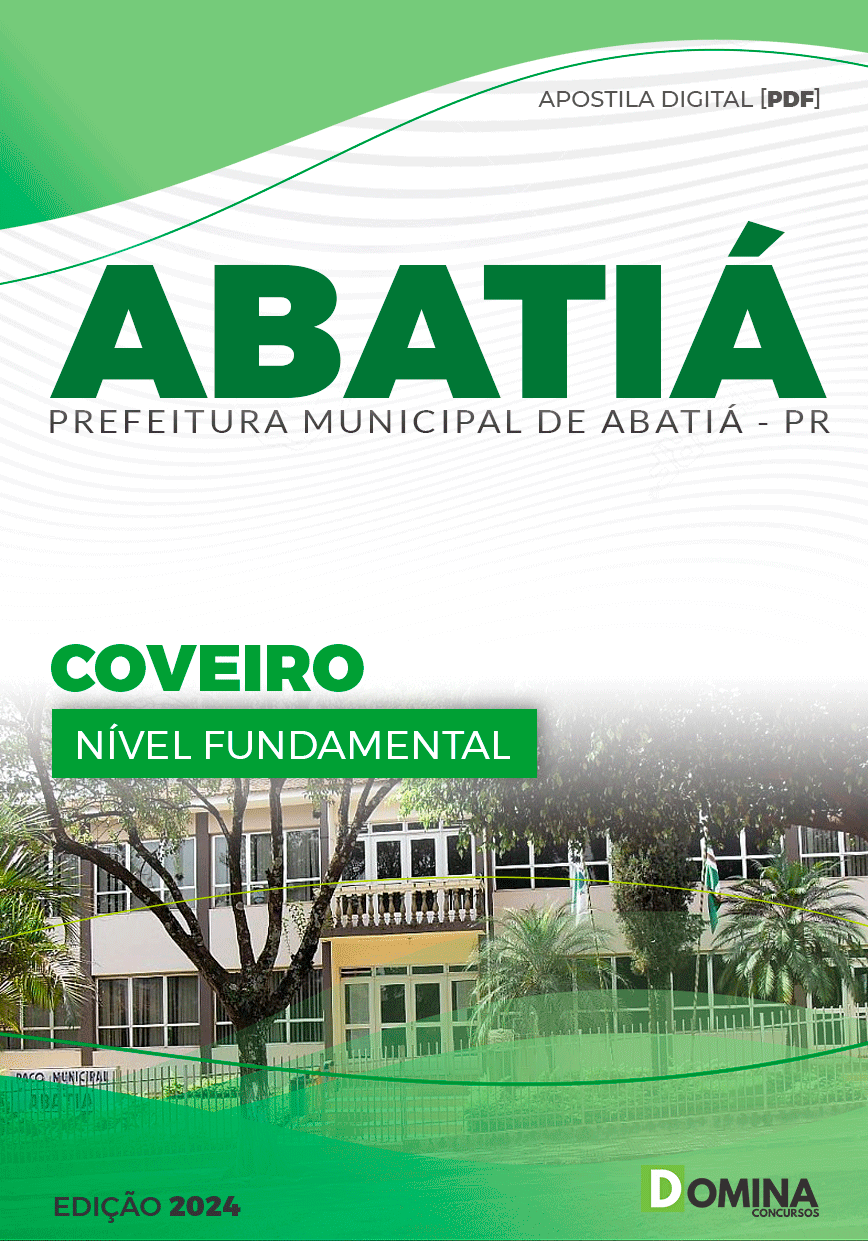 Apostila Pref Abatiá PR 2024 Coveiro